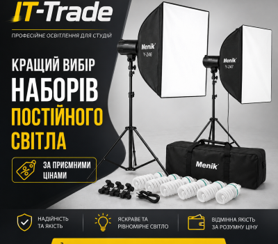 Набори постійного світла Menik